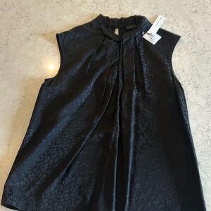 Lost April black silk leopard print size M new never worn